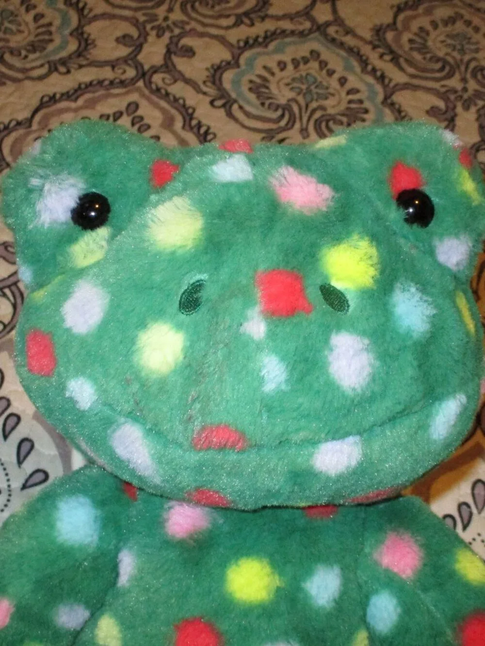 Build a bear Christmas Frog Mistle Toad